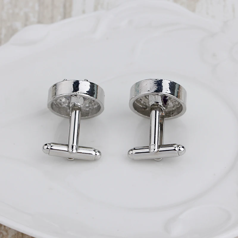 Бесплатная доставка прозрачный запонки вариант черный высокое качество камень