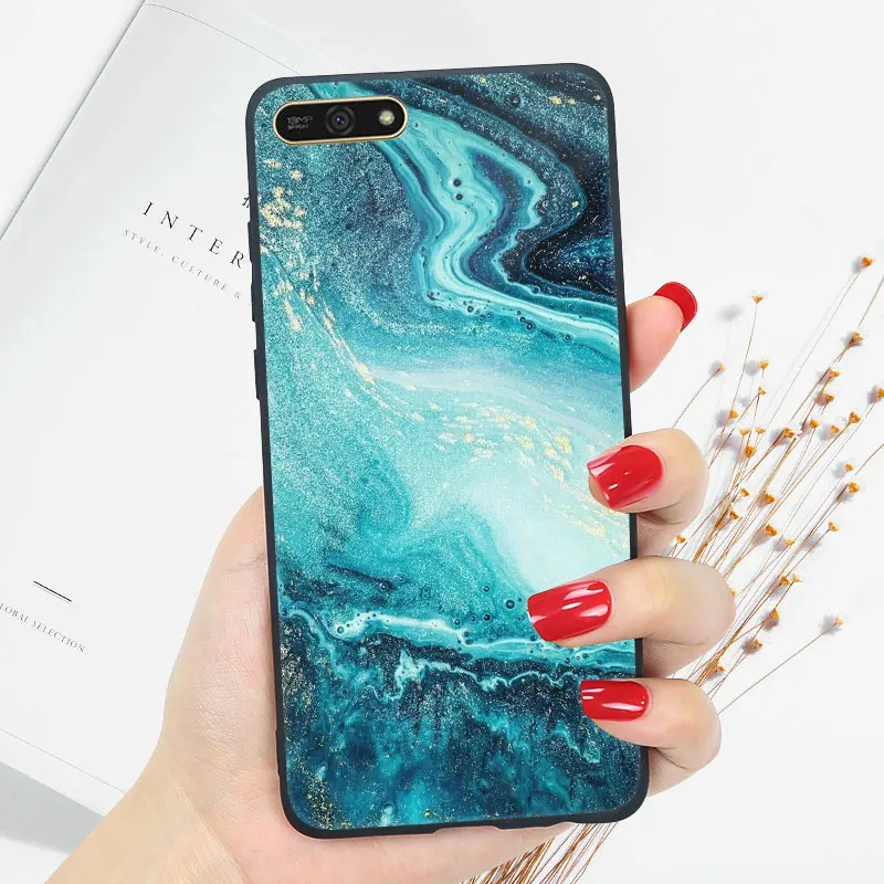 oo28 Яркий чехол huawei Y5 Y5 Y6 Prime Lite Y6 67 чехол Глянцевая задняя крышка для телефона Y5 чехол s - Цвет: oo28