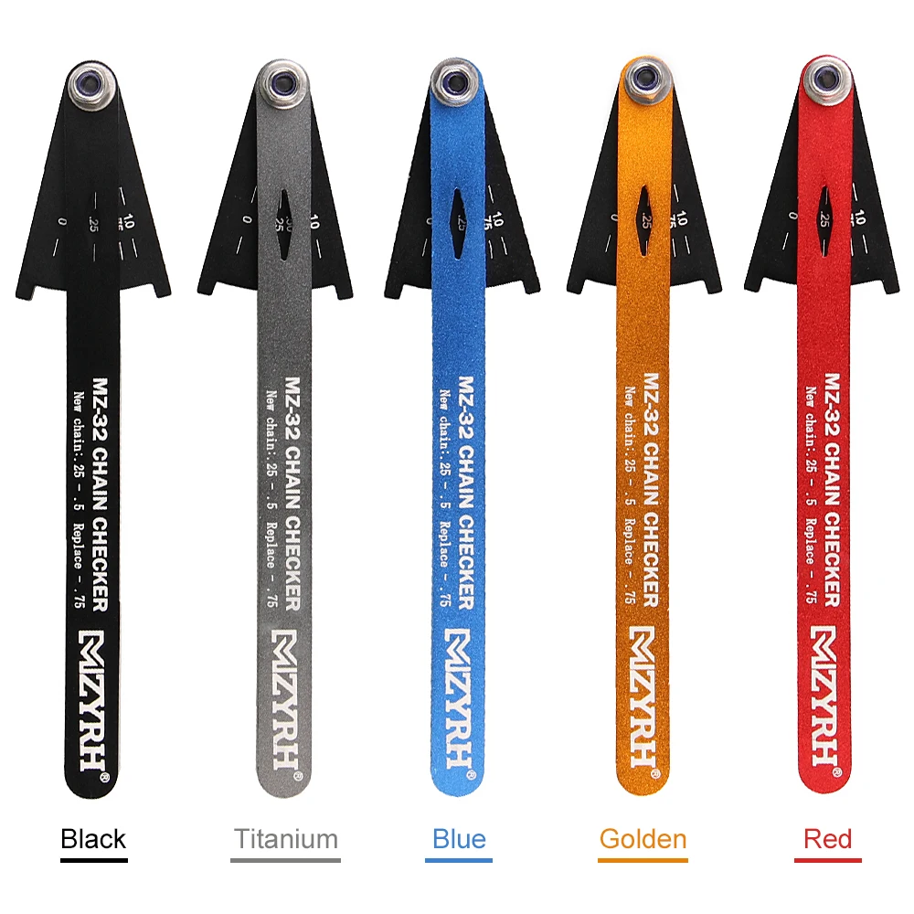 

Bike Accessories Repair Tool MTB Bicycle Chain Wear Indicator Tool Chain Checker Kits Multi-Functional Mountain Road Bike Tool