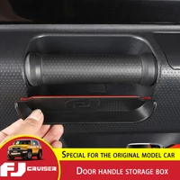 for toyota fj cruiser door handle storage box abs fj cruiser door storage box interior modification accessories