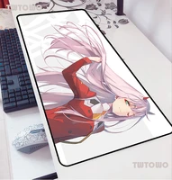 darling in the franxx mouse pad 90x40cm gaming mousepad cool new office notbook desk mat adorable padmouse games pc gamer mats