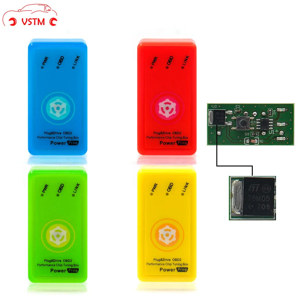 Силовой прог Nitro OBD2 для дизельного двигателя с большей мощностью и крутящим