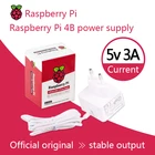 Raspberry Pi 4 15,3 Вт USB-C источник питания официальный и рекомендуемый адаптер Type-C для Pi4B