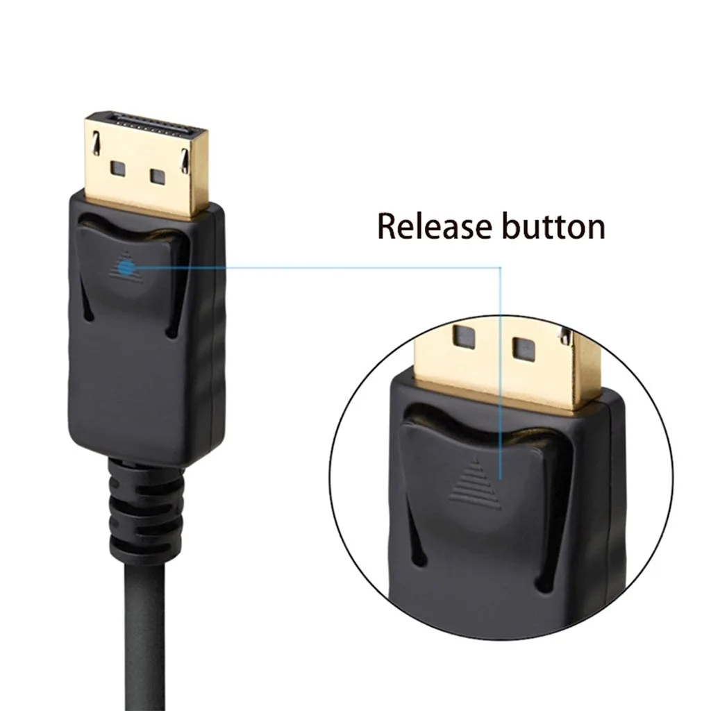 

DisplayPort to DisplayPort DP to DP Cable 4K 60Hz High Speed UHD Video HD 10FT