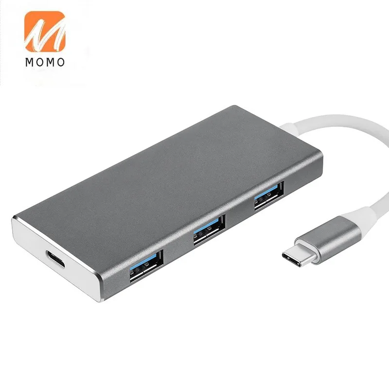 

7 в 1 USB3.0 * 3 концентратора Многофункциональный USB-C концентратор usb PD видео в формате 4K HD SD * 1 & TF * 1USB 3,0 TYPE-C концентратор