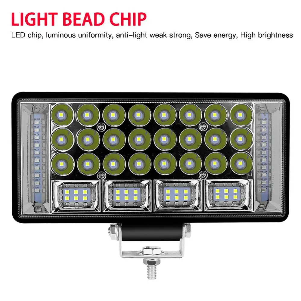 6 inch 204W LED Work Light Combo Beam For Offroad Car 4WD Truck Tractor Boat Trailer SUV 12 24V Spot Flood 6'' Driving | Автомобили