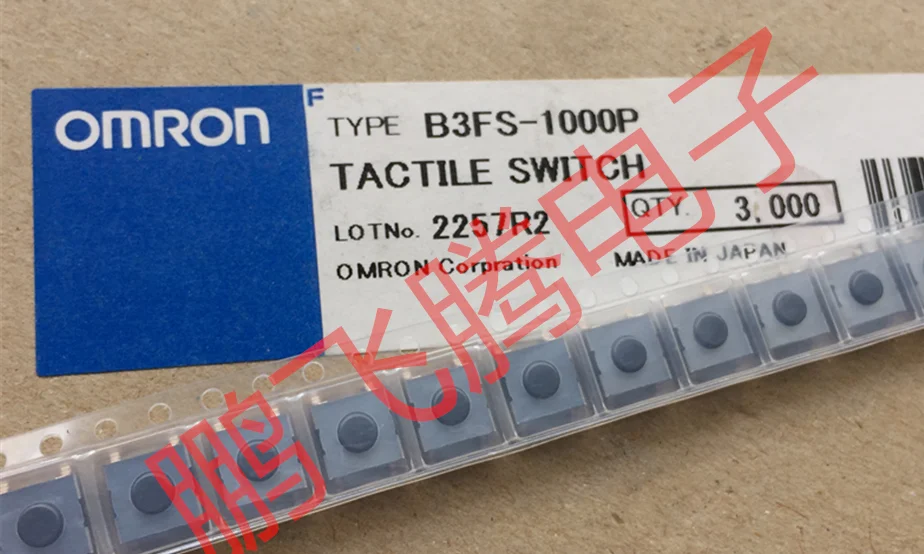 10 шт./лот оригинальный японский телефон сенсорный переключатель 6*6*3 1 SMD