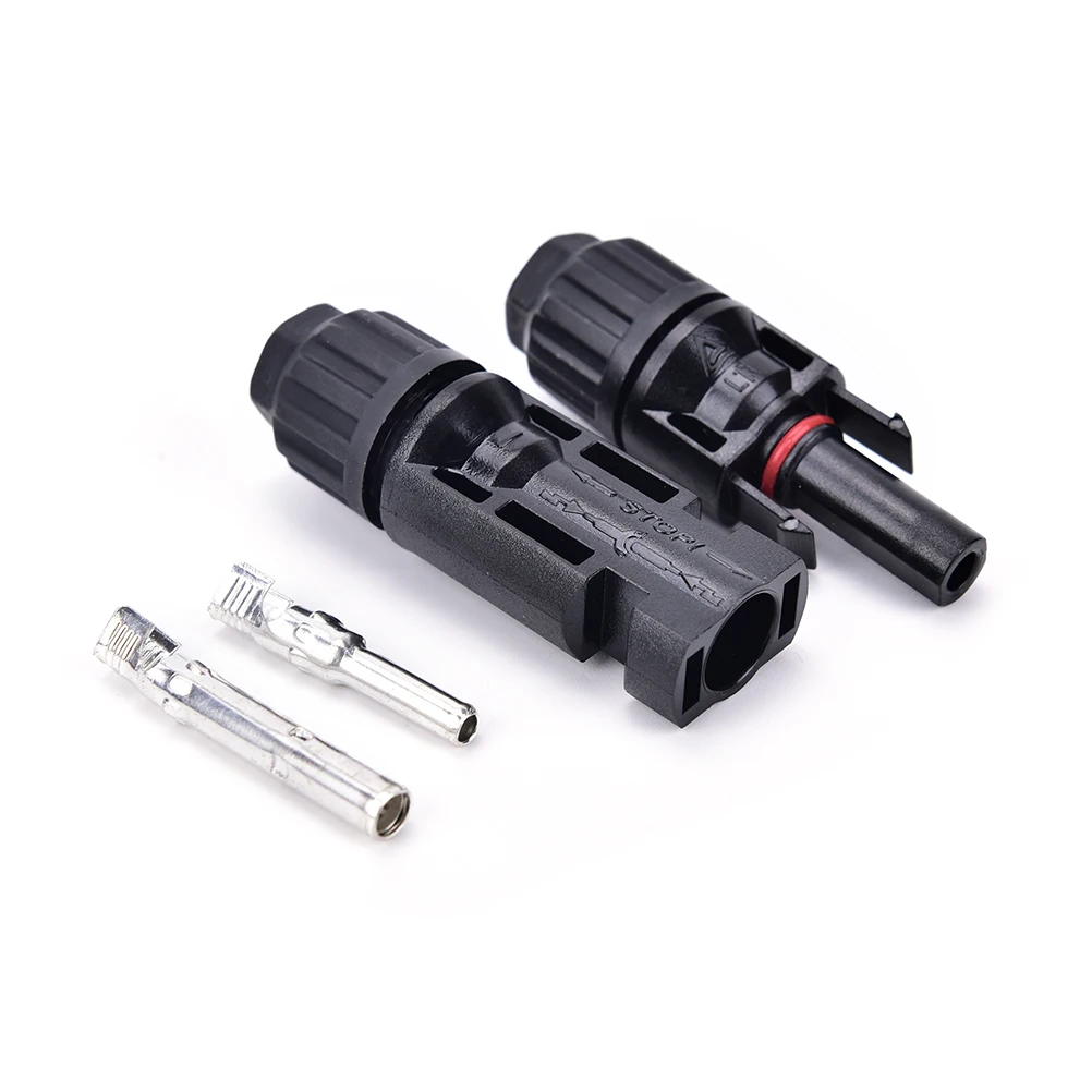 

1PC Connector Male And Female Solar Panel Connector 30A 1000V For PV Cable Solar Panel Connect New