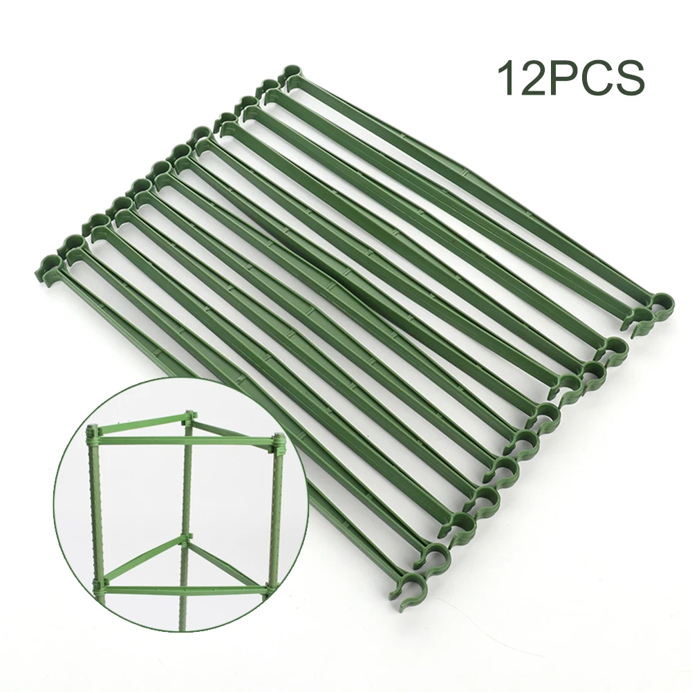 

12 Pcs Garden Plant Support Holder Outdoor Farm Vegetables Cages Support Stand Tomato Cage for Vertical Climbing Plants