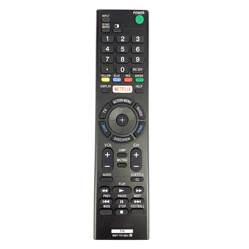 Новый RMT-TX100U для SONY светодиодный HD ТВ дистанционного Управление KDL-65W850C KDL-55W800C