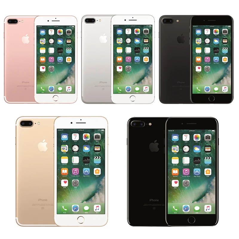 Разблокированный IPhone 7 Plus 3 ГБ ОЗУ 32/128 ГБ/256 четырехъядерный сканер отпечатков