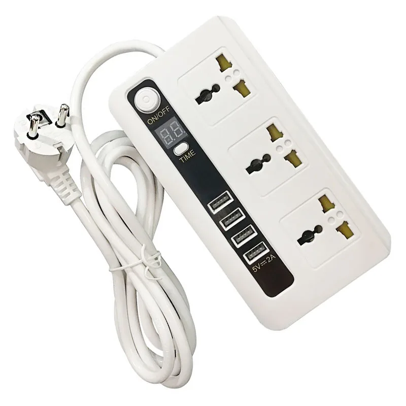 Интеллектуальная защита синхронизации Зарядное устройство адаптер 4USB блок