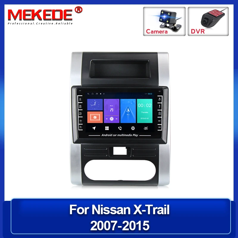

Автомагнитола 2Din на Android для Nissan X-Trail, XTrail, X Trail T32, T31, Qashqai 2007-2015, GPS-навигация, мультимедийный видеоплеер BT