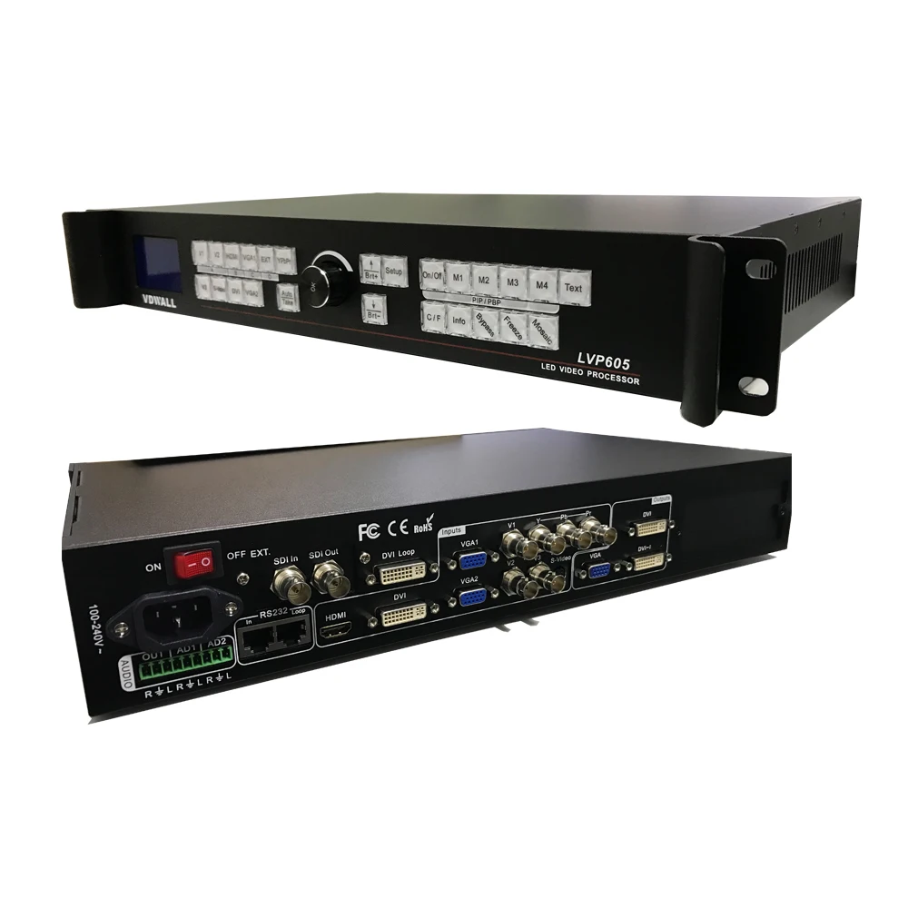 VDWALL LVP603S светодиодный видеопроцессор-HD-SDI |