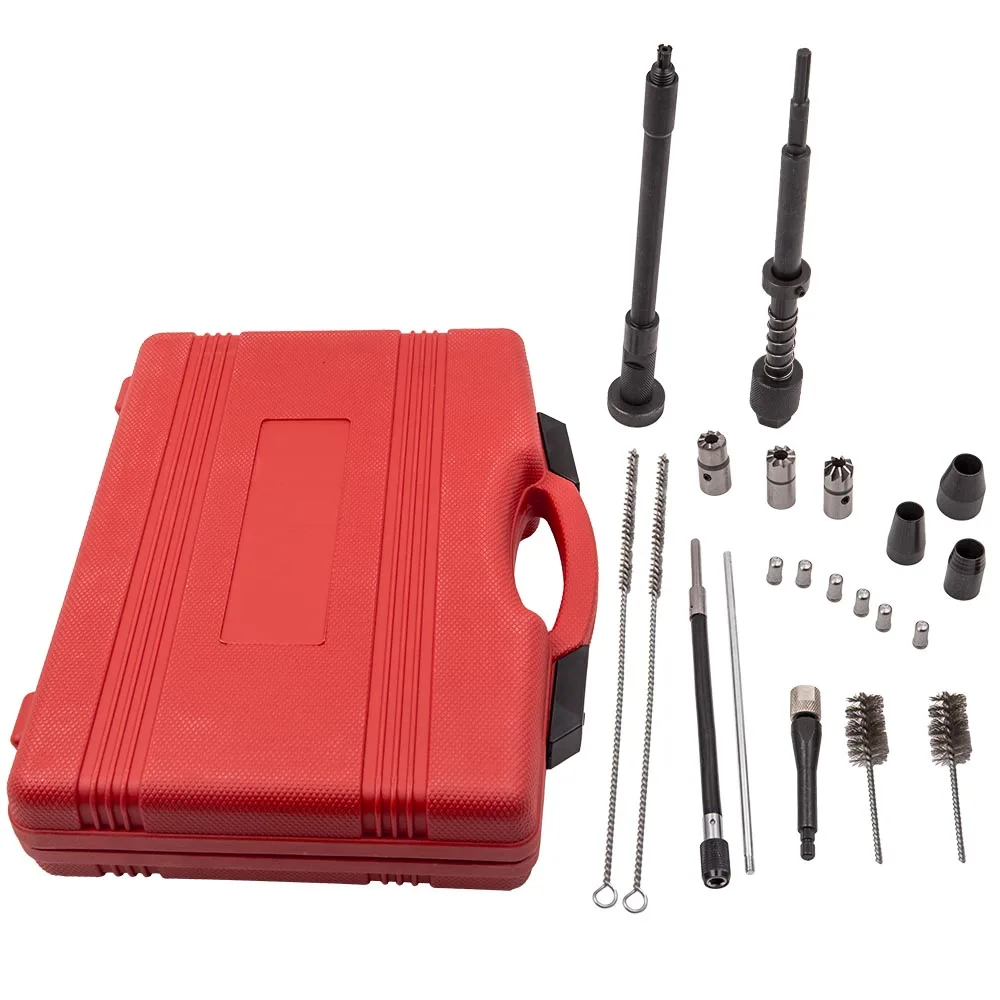 

Cleaning Kit For Injector And Glow Plug Seats Injector Seats Brush Puller Brushes