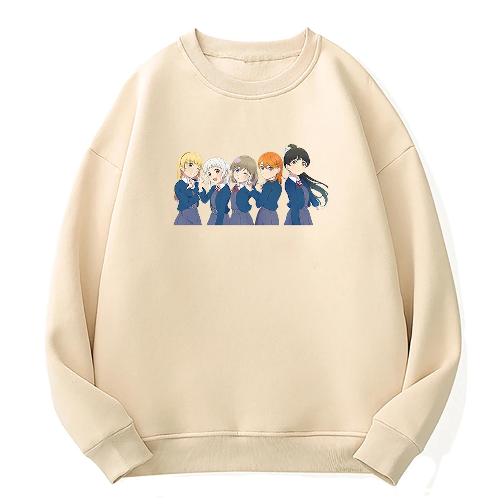 

Anime Love Live Superstar Hoodie Women Chisato Hoodies Woman Harajuku Manga Kanon Hoody Ren Crew Neck Pullovers Sweatshirts
