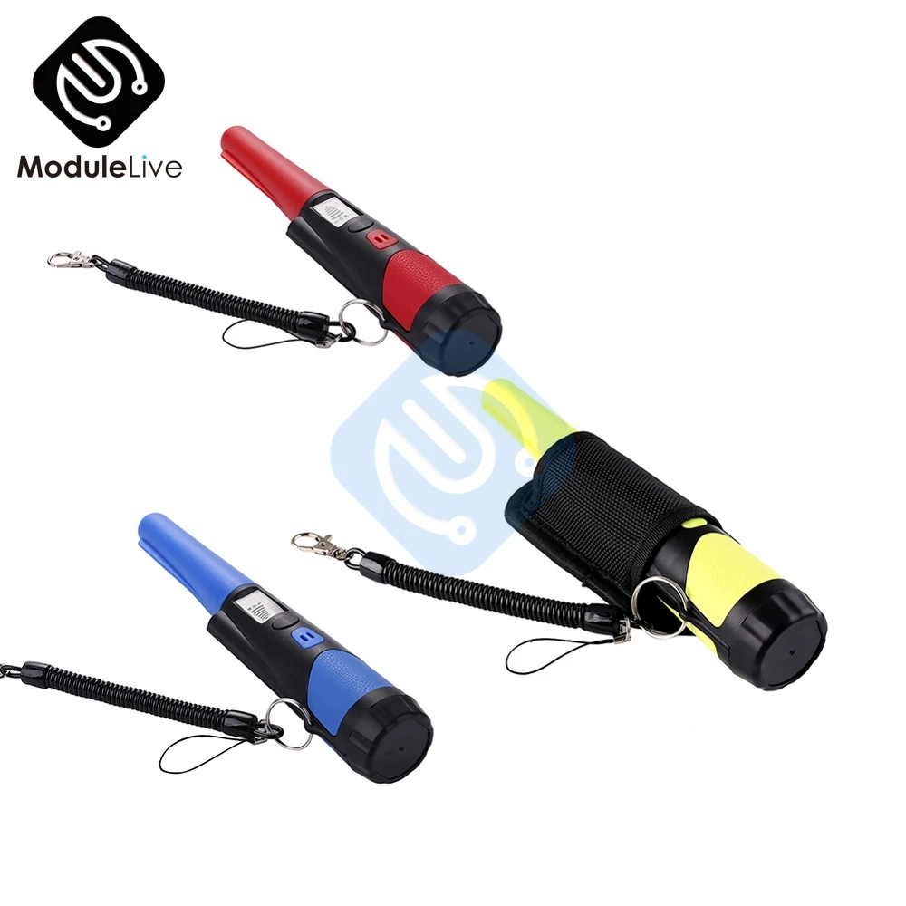 Светодиодный умный ручной металлоискатель с цифровым дисплеем