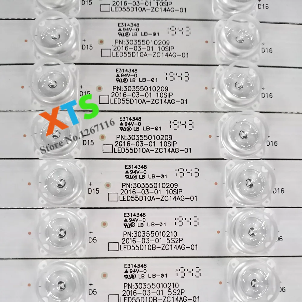Светодиодный фонарь с подсветкой для оригинала 55 дюймов Ha ier LS55H510X LS55A51 светильник