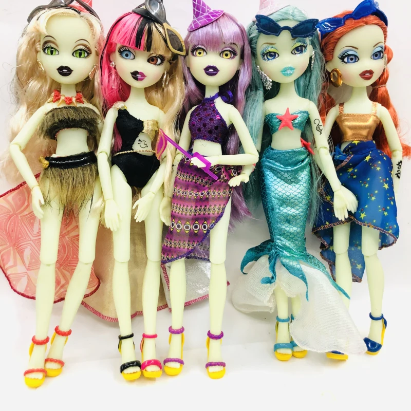3D глаза модная фигурка BratzDoll Волшебная девочка и красивая одежда нарядная игрушка лучший подарок