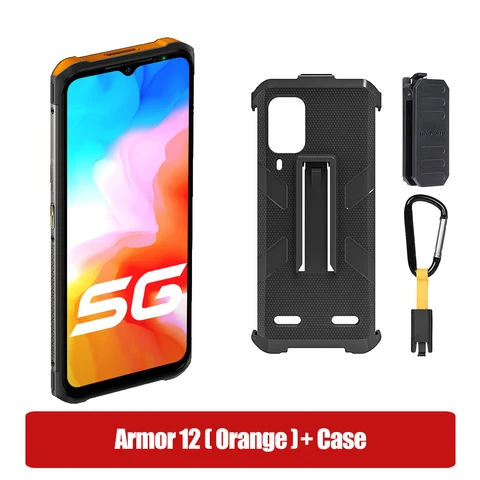 Ulefone Armor 12 5G  Защищенный смартфон Прочный телефон 128ГБ ROM Android 11 Водонепроницаемый смартфон 6.52“ Глобальная версия Мобильные телефоны NFC  5180 мАч Беспроводная зарядка