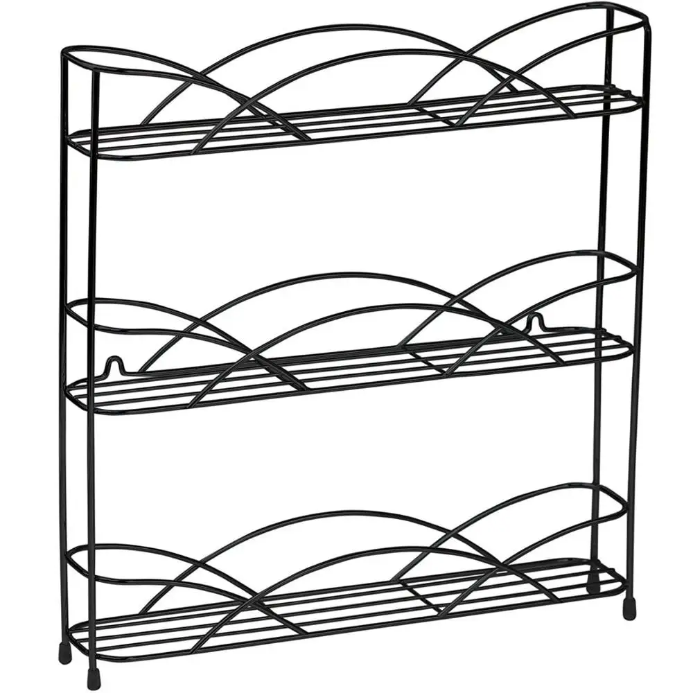 3 стойка из ярусов Кухня шкаф Органайзер или опционально настенная коробка для