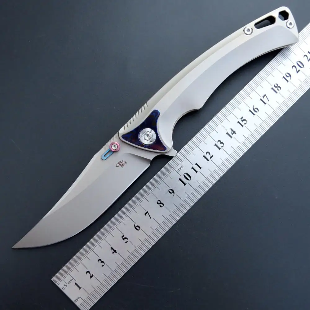 CH-Emperor карманный нож Jack knife S35VN лезвие титановый сплав Ручка Охотничий Тактический