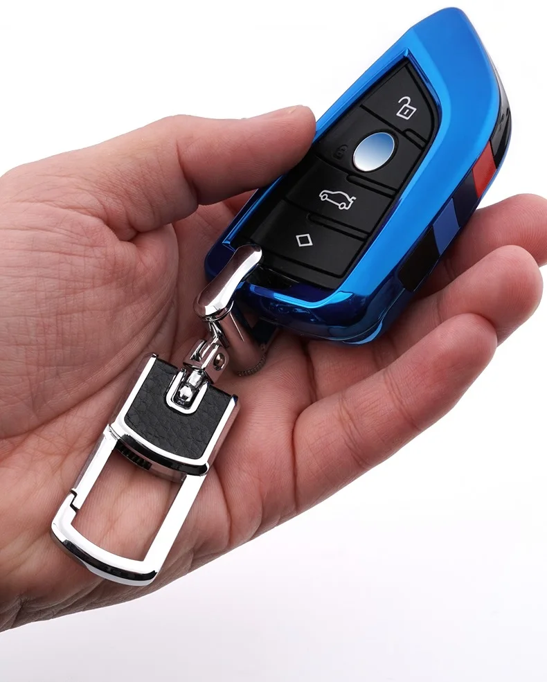 Чехол для ключей с гальваническим покрытием чехол BMW F15 F16 F48 G30 F85 G11 X1 X5 X6 M 2018 X3 X4 35i