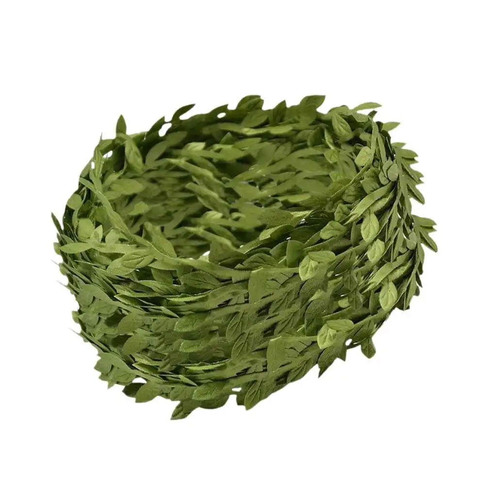 Искусственный плющ гирлянда листва зеленые синие листья искусственные цветы