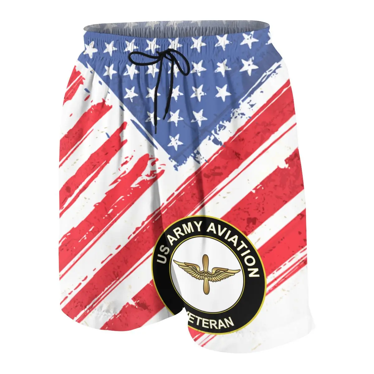 

US Army Veteran Aviation Boys And Girls Shorts Summer Beach Loose Casual Pants