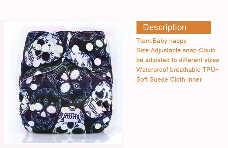 Ananbaby Экологичные Подгузники моющиеся регулируемые ткань пеленки костюм для