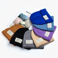 womens hats 2021 new letters fashion autumn and winter mens hat warmth thick knitted cap beanie casqute