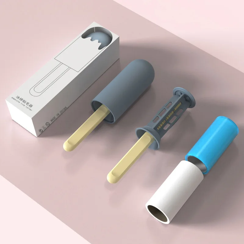 Портативный липкий пылесборник роликовый триммер для волос одежда удаления