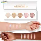 Пудра-хайлайтер ELECOOL 5 видов цветов, блестящая палитра для макияжа, бронзатор, сияющий блеск для лица, для контурного макияжа, осветлитель, имбирный хайлайтер, косметика