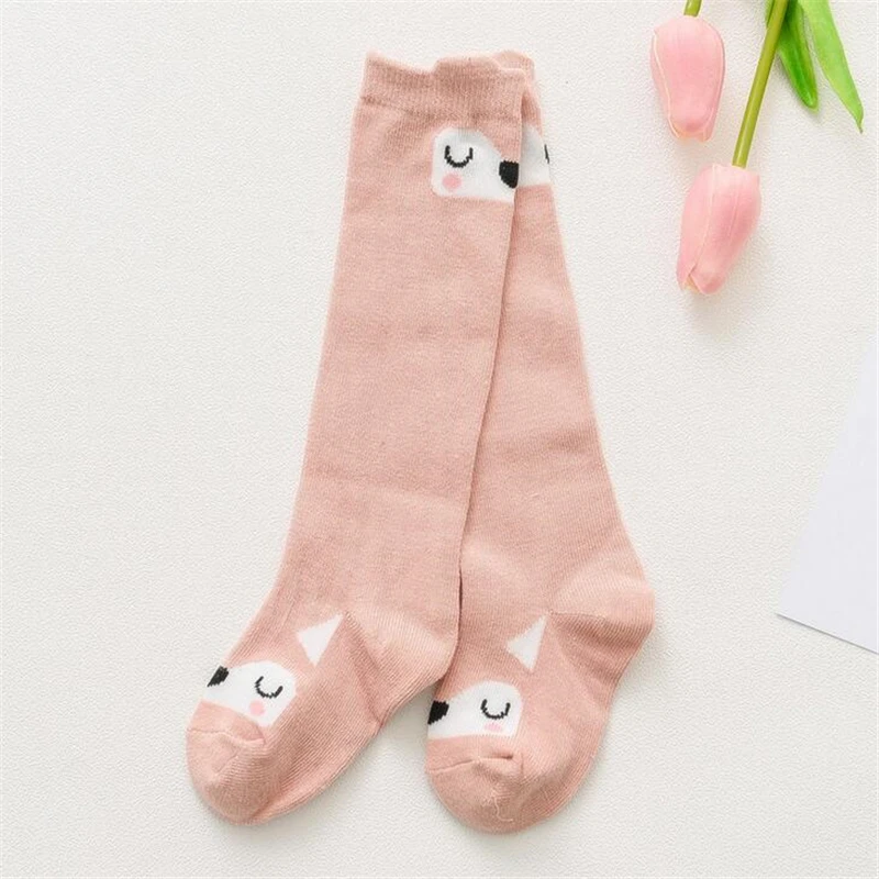 Носки с рисунком животных для новорожденных мальчиков и девочек гольфы детские