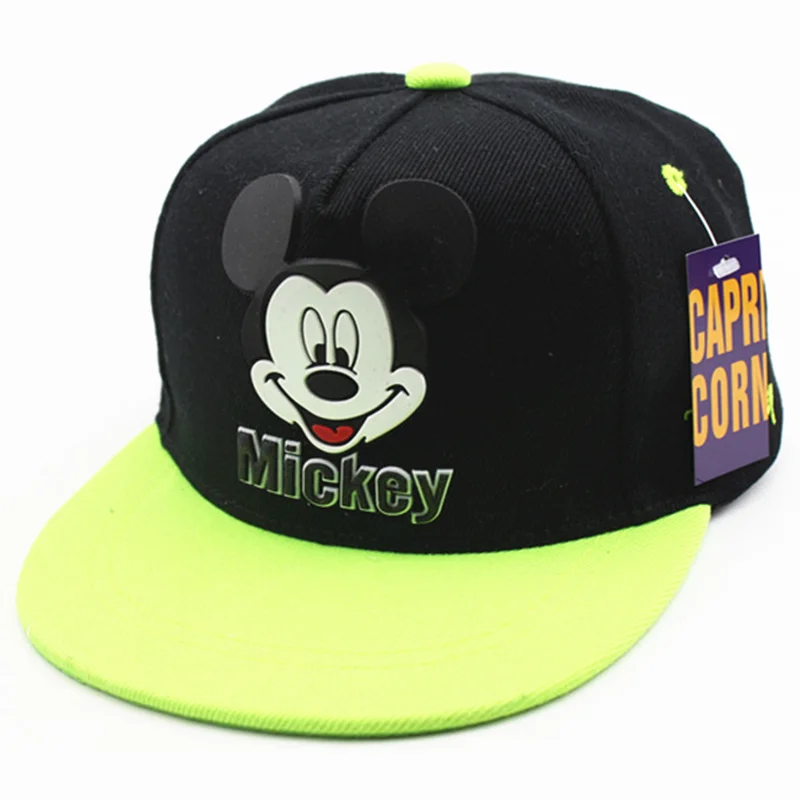 

Children Cartoon Mickey Baseball Cap Kid Boys for Baby Boy Girl Snapback Shade Breathable Mesh Trucker Hats Hip Hop Dropshipping
