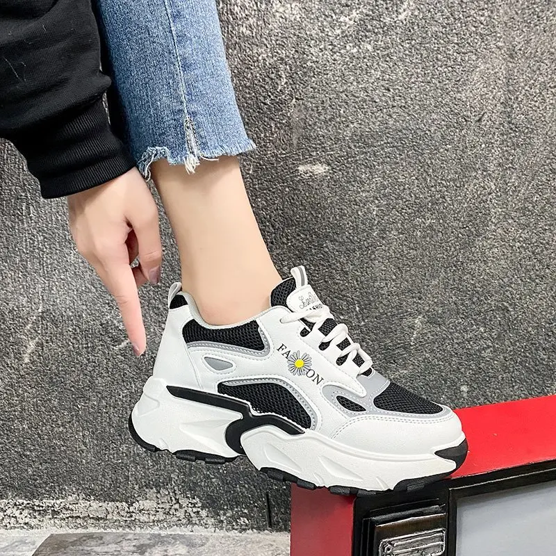 

Fashion Daddy shoes 2020 Spring And Autumn New style heighten slimming sports casual shoes versatile platform women's shoes X607