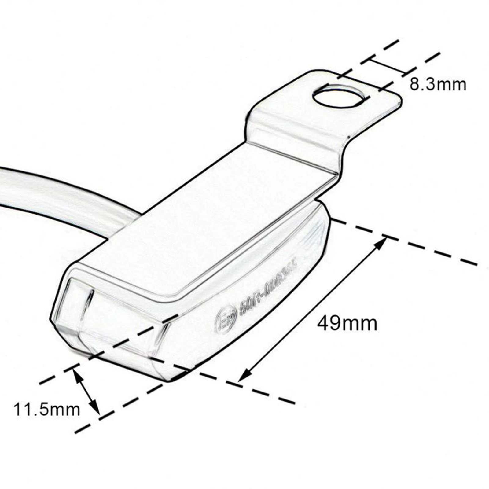 

Motorbike Flowing Water LED Turn Signal Amber Light Assembly For Suzuki New
