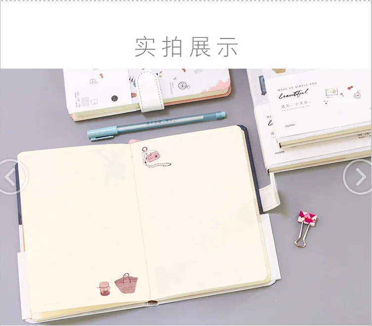 Милый блокнот для путешественников, Kawaii ежедневник, ежедневник,, Filofax, еженедельный ежедневный блокнот для путешественников с цветными страницами, канцелярские принадлежности