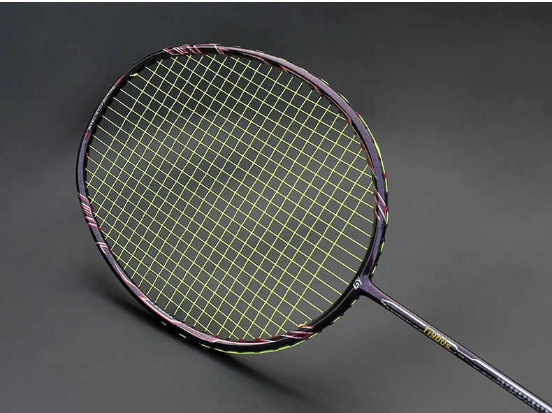 Professional Max 35LBS Ultralight Carbon Fiber Badminton Racket Sports Racquet Training Rackets Free For String Overgrip Bags