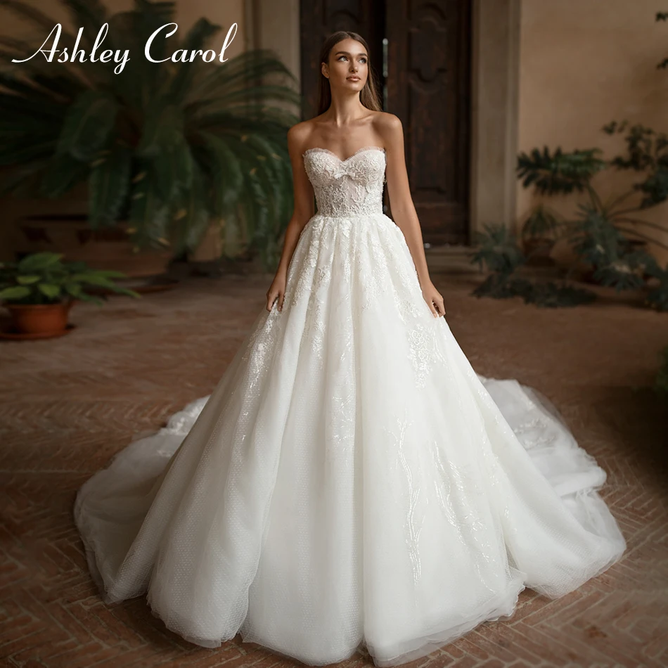 Свадебное платье трапециевидной формы Ashley Carol 2021 Vestido De Noiva сексуальное свадебное