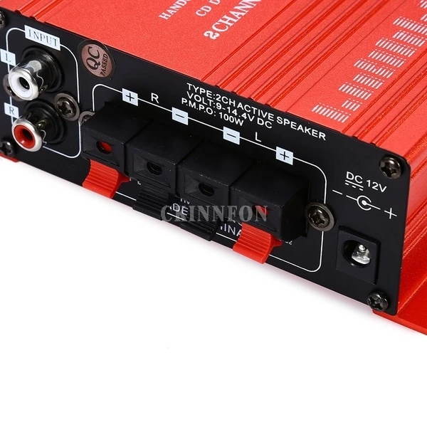 50 шт./лот Kinter Ma 170 DC12V Mini 2 0 20 Вт + аудио мотоцикл автомобильный усилитель|car amplifier|kinter
