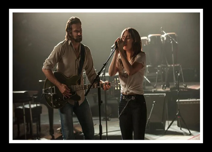 Совершенная JL новая звезда рождена Любовь Музыка 2018 фильм Леди Гага постер и