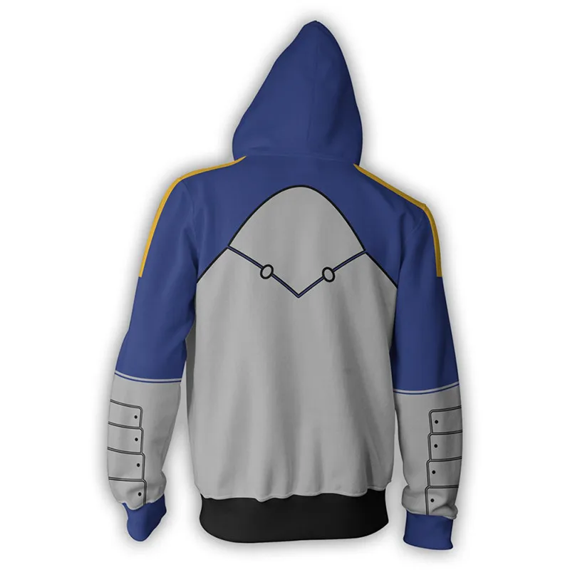 Игра Fate Stay Night Косплей Arutoria Pendoragon Аниме Толстовка костюм Куртка пальто для мужчин