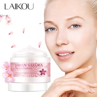 laikou cherry blossom face cream moisturizing cream anti aging anti wrinkle whitening day serum for face skin care serum bio oi