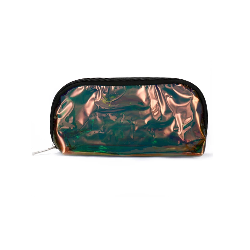 

Fashion Colorful Zipper Cosmetic Bag Simple PVC Material Transparent Cosmetics Pouchs 2020 New Travel Makeup Cases For Women