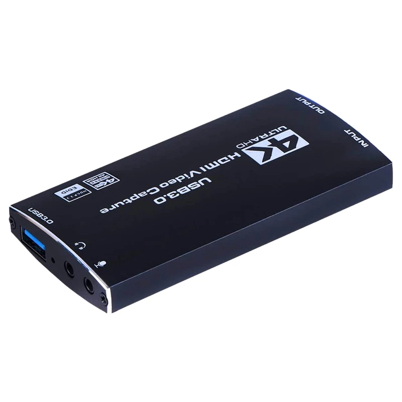 

USB3.0 Video Capture Card, USB to HDMI Converter Compatible with Windows 7/8/8.1/10, Linux, Mac Operating System
