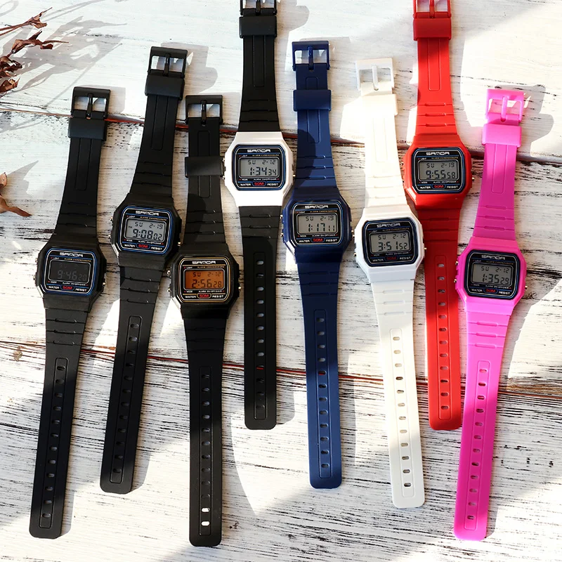 SANDA Брендовые спортивные часы детские для девочек и мальчиков наручные