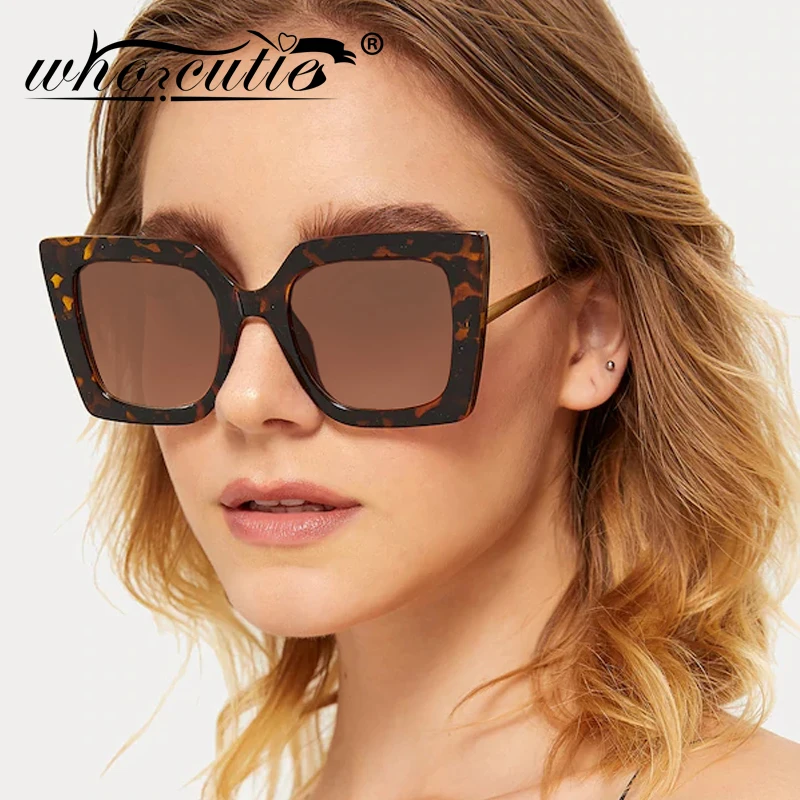 Большие солнцезащитные очки оверсайз для женщин 2019 брендовые дизайнерские