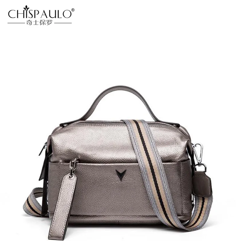 Женская сумка-Бостон с двумя ремешками из 100% натуральной кожи | Багаж и сумки