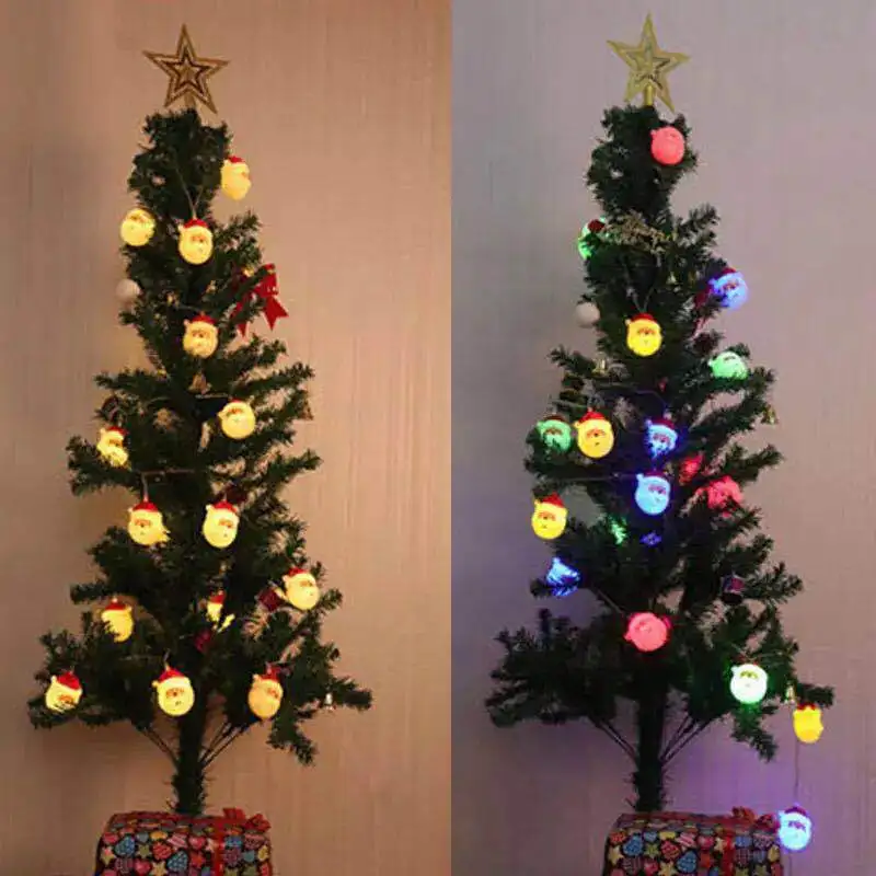 

Snowman Led Fairy String Lights Santa Led Christmas Light Home Garden Indoor Party Wedding Xmas Christmas Decoration Light